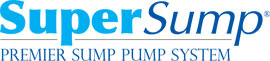 Logo for our SuperSump® Pump System, available in Quincy and other parts of Florida